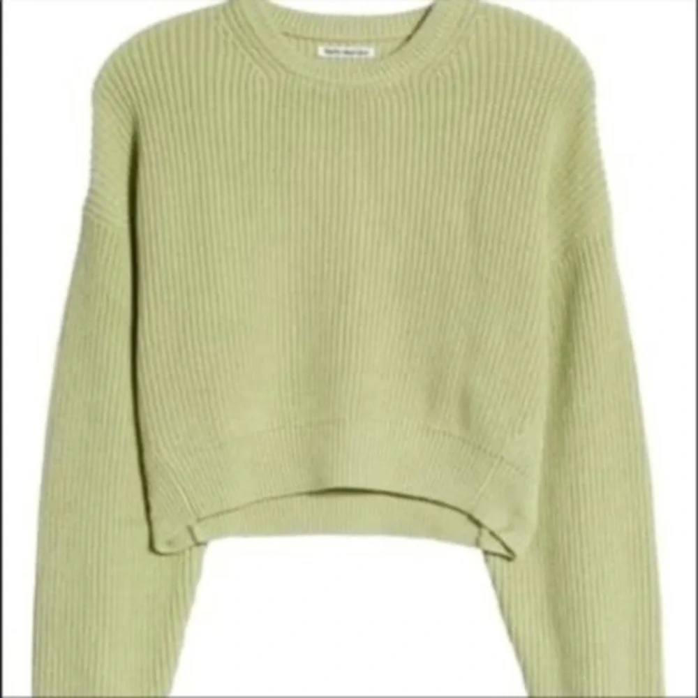 NWT Reformation Sami Crop Cotton Sweater S,M - Picture 6 of 8